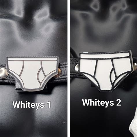 Whitey Tighty Wedgie Themed Chest Harness Emblem Symbol : - Etsy Canada