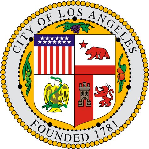 More than 12 million free png images available for download. City Seal Of Los Angeles - Los Angeles Flag Clipart ...