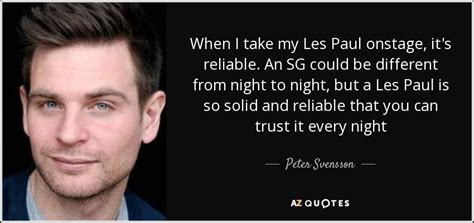 Peter svensson was born on october 18, 1974 as peter anders svensson. QUOTES BY PETER SVENSSON | A-Z Quotes