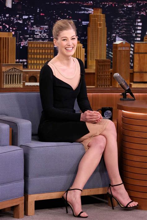 People who liked rosamund pike's feet, also liked Rosamund Pike on 'The Tonight Show Starring Jimmy Fallon ...