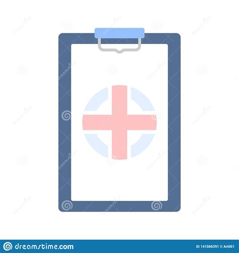 To assign to each document a score. Medical Insurance Document Icon. Vector Illustration On ...