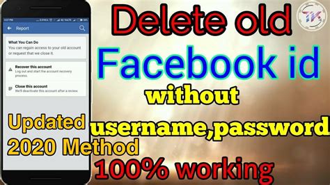 You cannot perform this process from the facebook mobile app. New Method How to delete facebook account without ...
