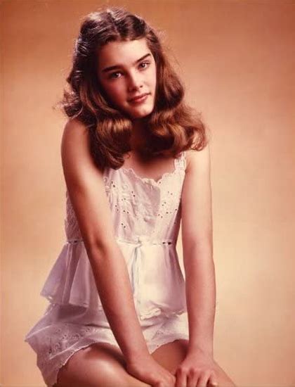 Pretty baby was nominated for the palme d'or and i remember being terrified, caught in a huge crowd, a pair of scissors appearing from the corner of my eye as a fan tried to cut my hair off. Nhan sắc Brooke Shields thời trẻ - VnExpress Giải trí