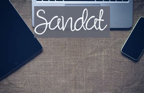 26 free lino script fonts. Sandat Font - FFonts.net