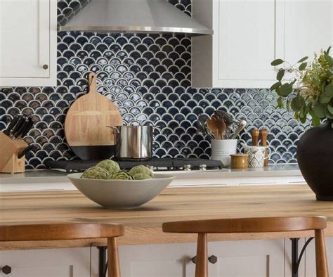 Diy backsplash ideas are definitely doable for amateurs and will help you to add a bit of personality to your kitchen. Navy Backsplash. White kitchen with navy backsplash. Navy ...