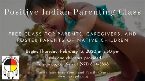 Positive Indian ParentingNative American Youth and Family ...