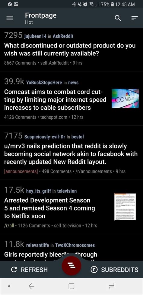 Reddit is a social news aggregation, web content rating, and discussion website. Best Reddit apps for Android | Android Central