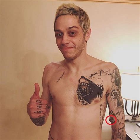 06:10 est, 18 october 2021 | updated: Pete Davidson's 104 Tattoos & Their Meanings - Body Art Guru