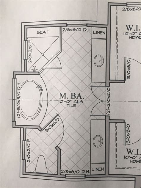 When the house was built in 1915, it didn't have hi. 17 Ideal Bathroom Floor Plan With 2 Doors You're Sure To ...
