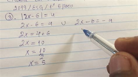 O exame nacional de matemática a (635) será no dia 26 de junho. Exame de matemática 12classe 2019 1epoca exercício 3 - YouTube