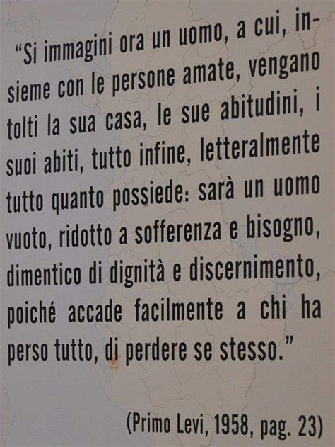» autori p » primo levi » se questo è un uomo. Pin di Chiara su frasi | Citazioni casuali, Parole, Citazioni