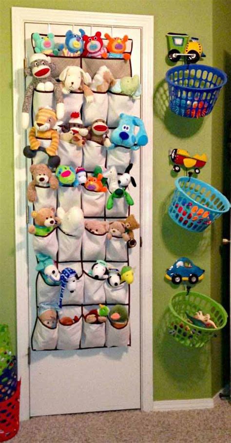 Organize your child's stuffed animal collection with these smart (and stylish!) storage ideas. Top 28 Clever DIY Ways to Organize Kids Stuffed Toys ...