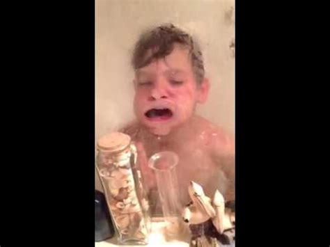 It's the year 2030 and an older ted mosby is telling the story to his son and daughter about how he met and will eventually marry their mother. Blowfish boy in the shower! - YouTube