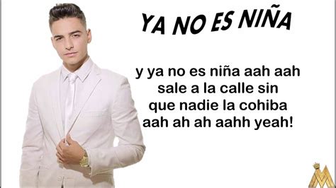 Deja de mentirte (ah) la foto que subiste con él diciendo que era tu cielo bebé, yo te conozco tan bien, sé que fue pa' darme celos no te diré quién. Ya no es niña - Maluma (Letra/Lyric) | Lyrics, Music songs ...