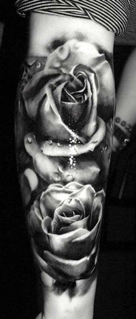 Discover the grandeur of gradients with the top 103 best black and grey tattoos for men. Hyper realistic black and gray roses by Samuel Potucek ...