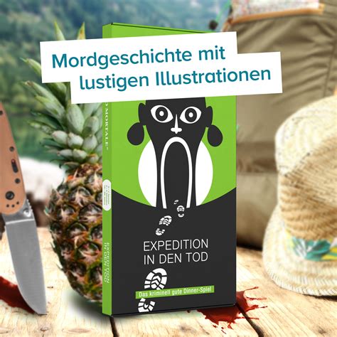 Krimidinner sind ideal, um mit der familie, mit freunden, bekannten und arbeitskollegen einen amüsanten und spannenden abend zu hause zu verbringen. Krimidinner Zuhause - Expedition in den Tod - finde den Mörder