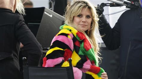 Ihr hairstylist oribe canales verstarb am montag, den 17. Heidi Klum: Freudiger Besuch am "Germany's next Topmodel"-Set