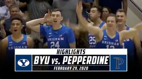 The most comprehensive coverage of miami hurricanes men's basketball on the web with highlights, scores, game summaries, and rosters. No. 17 BYU vs. Pepperdine Basketball Highlights (2019-20) - Stadium