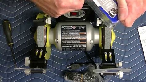 8″ variable speed craftsman bench grinder reviews. Ryobi 6 Inch Bench Grinder Unboxing w/ Assembly - YouTube