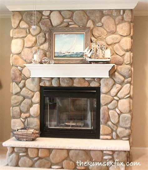 A river rock fireplace incorporates stones smoothed by eons of rushing water—and, as in some of the examples, the motion of the water itself. Marvelous River Rock Fireplace Ideas Pictures Design Ideas ...