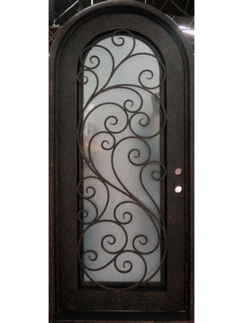 Wrought Iron Door EL977 - Monarch Custom Doors | Wrought ...