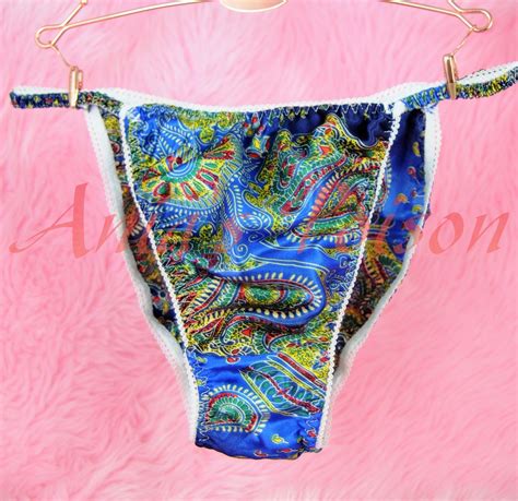 Sissy panty shop caters to crossdressers worldwide. Ania's Poison MANties S - XXL Floral Ethnic Tribal Rare ...