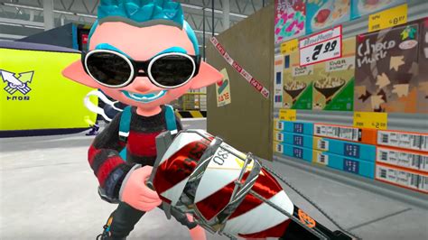 The male inkling's high ponytail and spiked hairstyles and the female inkling's topknot hairstyle are hidden under hats. Splatoon 2 Official Huge Holiday Updates Trailer - IGN