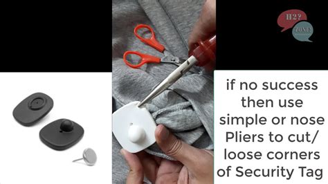 Nov 04, 2018 · ink security tags consist of two pieces held together by a narrow pin. How to Quick and safely Remove a Security Tag from Cloth ...