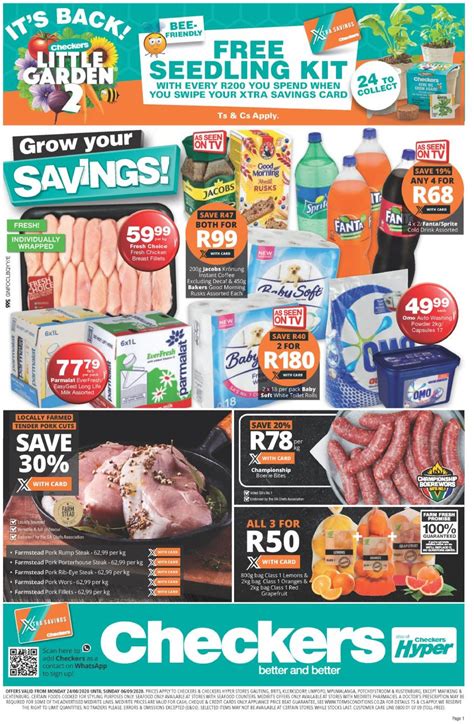20 coupons and 0 deals which offer up to $25 off , free gift and extra. Checkers Catalogue - 2020/08/24 - 2020/09/06 | Rabato