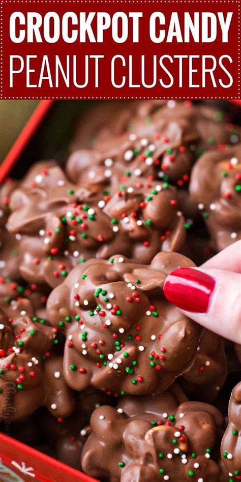In this easy vegan dessert recipe, we make a chocolate ganache filling with peanut butter and. Easy Christmas Crockpot Candy | The easiest homemade candy ...