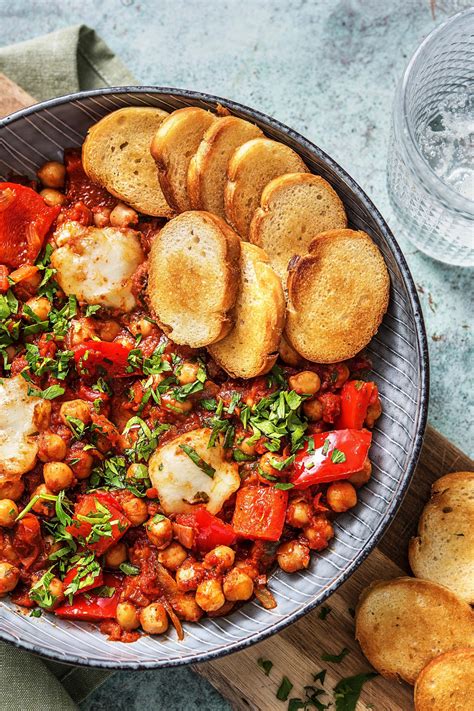 Vegetarian mains don't have to take an hour to prepare. Shakshuka is a Middle-Eastern dish which commonly features ...