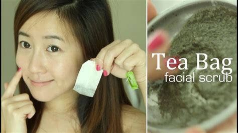 How does this actually work? Tea Bag Face Scrub - YouTube