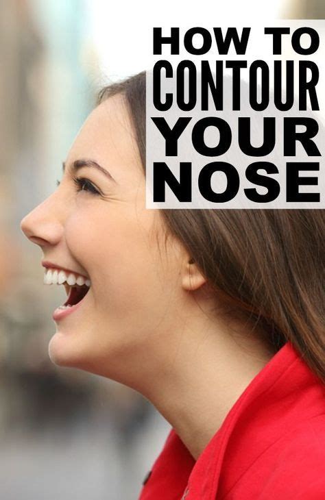 You can conceal a bump or raised nose with some dark foundation or concealer. How to contour your nose properly | Nose makeup, Nose contouring, Bulbous nose