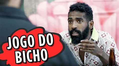 Jogo (game) + do (of the) + bicho (animal). JOGO DO BICHO - Humor