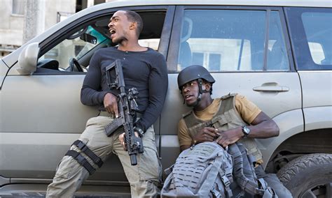 The outside special design highlights our producers extensive attention paid to details and high quality of the product. Outside the Wire Review: Anthony Mackie Takes on Military ...