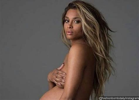 Pasalnya, ia ternyata sudah mempunyai wajah yang cantik sejak kecil. Ciara Bares Her Boobs and Baby Bump in Topless Photoshoot