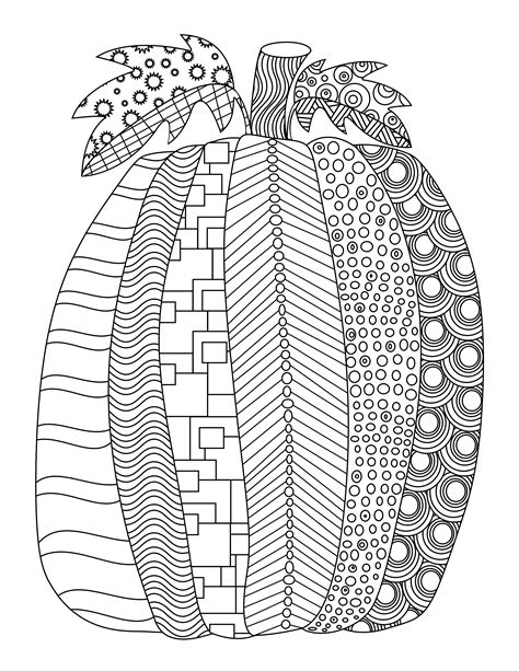 Pumpkin coloring page for fall from 100directions.com. Adult Coloring Pages Fall at GetColorings.com | Free ...