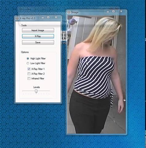 Some of the nerdier folk have pointed out that the same magic that will be going into cs5 has in fact been available for the gimp for some time. X-Ray Clothes without Photoshop or Gimp - See through Clothes! - YouTube