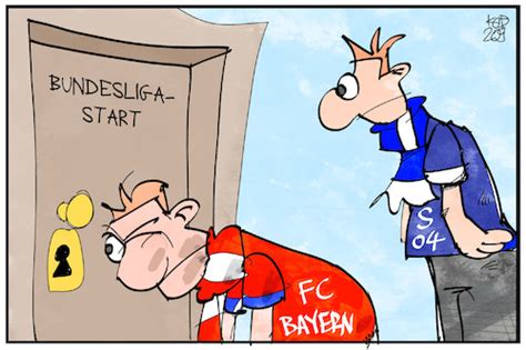 Here is our full collection of fantasy bundesliga content ahead of the new season. Bundesliga-Start von Kostas Koufogiorgos | Sport Cartoon ...