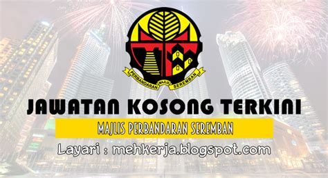 Karnival pekerjaan eis perkeso peringkat negeri sarawak telah diadakan pada 14 disember 2019 di mydin hypermarket. Jawatan Kosong di Majlis Perbandaran Seremban - 29 Julai ...