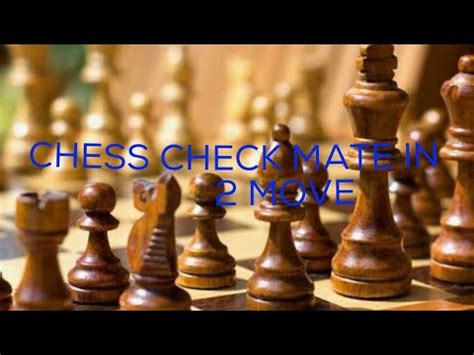 If you a beginner but already know how to mate in 1 move, you have to move on and learn how to attack a king and give mate in 2 moves! CHESS MATE IN 2 MOVE PUZZLE - YouTube