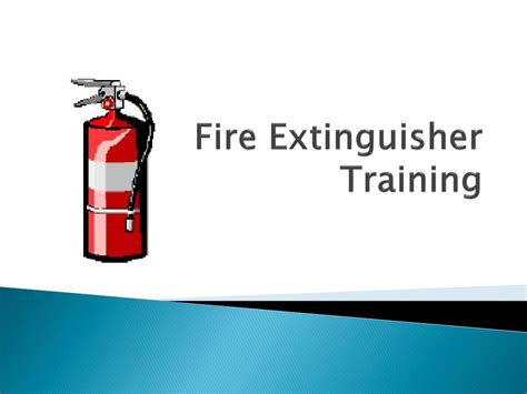 Use a portable fire extinguisher when the fire is confined to a small area, such as a wastebasket, and is not growing. PPT - Fire Extinguisher Training PowerPoint Presentation ...