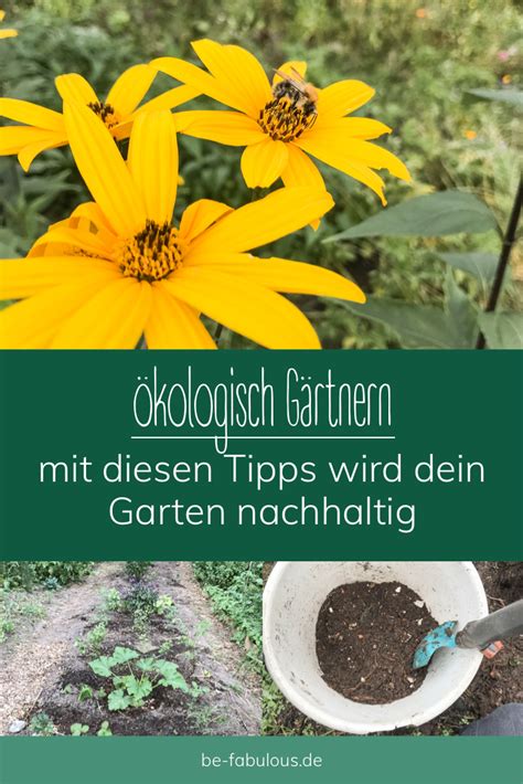 Ein ökologischer garten bietet viele vorteile!. Tipps für einen ökologischen und nachhaltigen Garten in ...