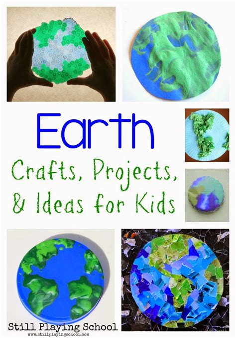 Start out by drawing a large circle. Earth Day Crafts, Projects, and Ideas for Kids | Still ...