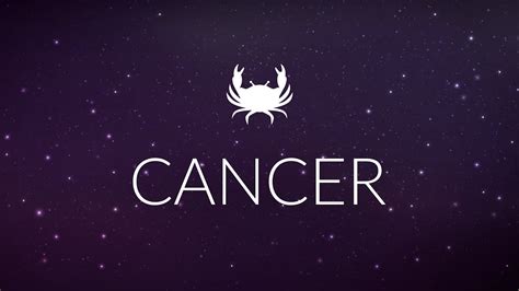 Your zodiac and astrology forecast CANCER - Horoscope 2017 - YouTube