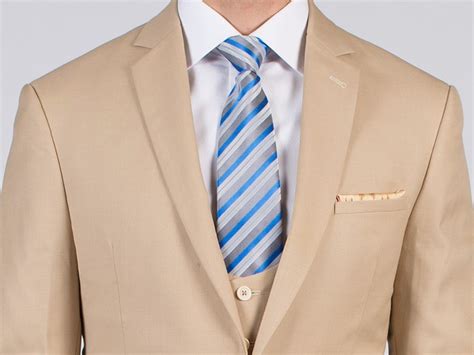 Гэбриел махт, сара рафферти, рик хоффман и др. The Clifford - Classic Tan 3 Piece Custom Suit Suitsforme.com