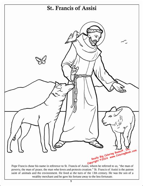 You can use our amazing online tool to color and edit the following saint francis of assisi coloring pages. St Francis Of Assisi Coloring Pages - Coloring Home