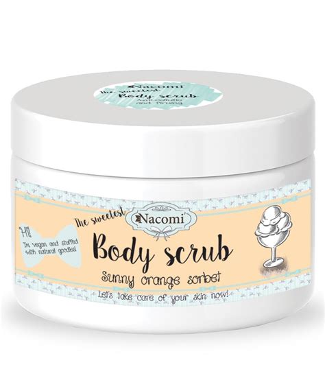 Body scrub - Sunny orange sorbet Nacomi - Gommage - Beauté ...