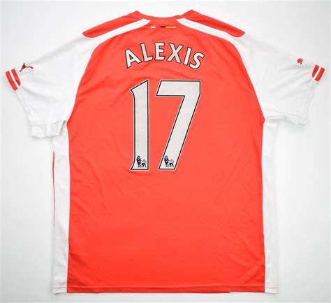 All information about arsenal (premier league) current squad with market values transfers rumours player stats fixtures news. 2014-15 ARSENAL LONDON *ALEXIS* SHIRT XXL Football ...