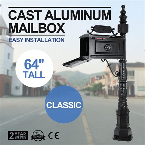 Search results for aluminum mail. Classic Cast Aluminum Mail Box Mailboxs Postal Vevor Box ...